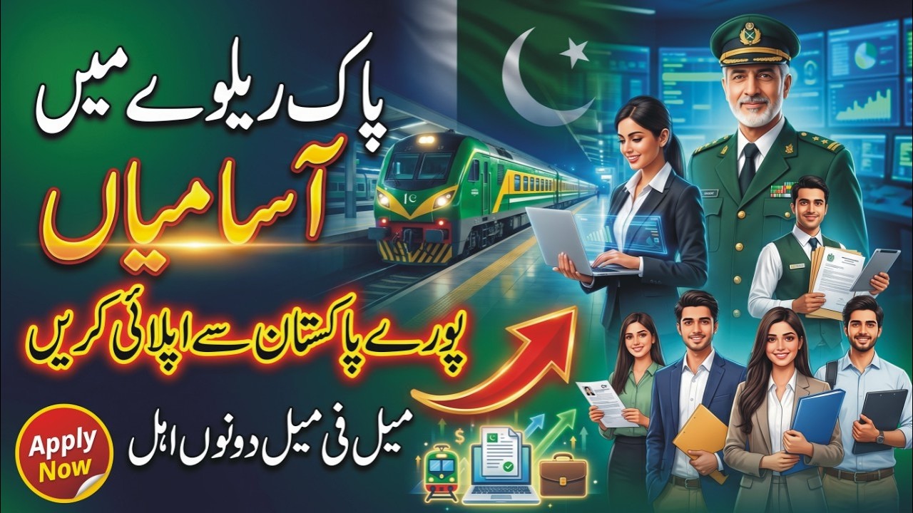 Pakistan Railway Employees Cooperative Housing Society Jobs 2026 | Latest Railway Jobs 2026 Apply