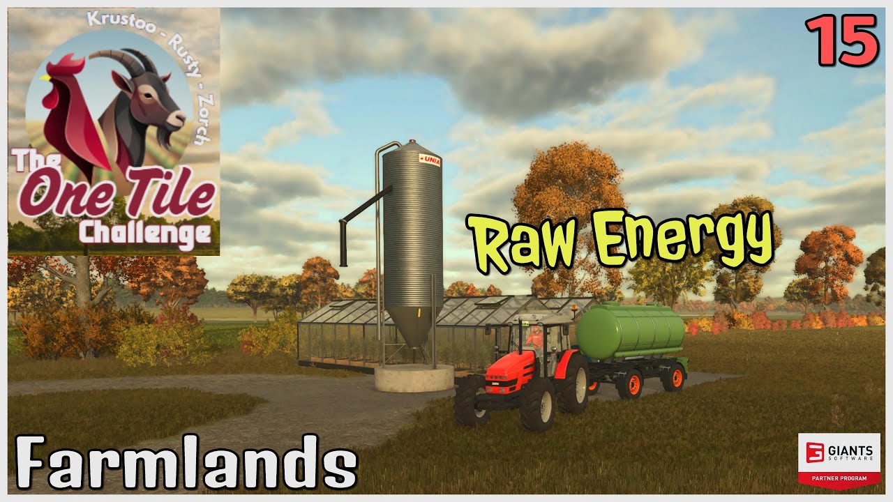 Making Raw Energy in the Competitive One Tile Challenge on Farmlands / Ep 15 / FS25 / RustyMoney
