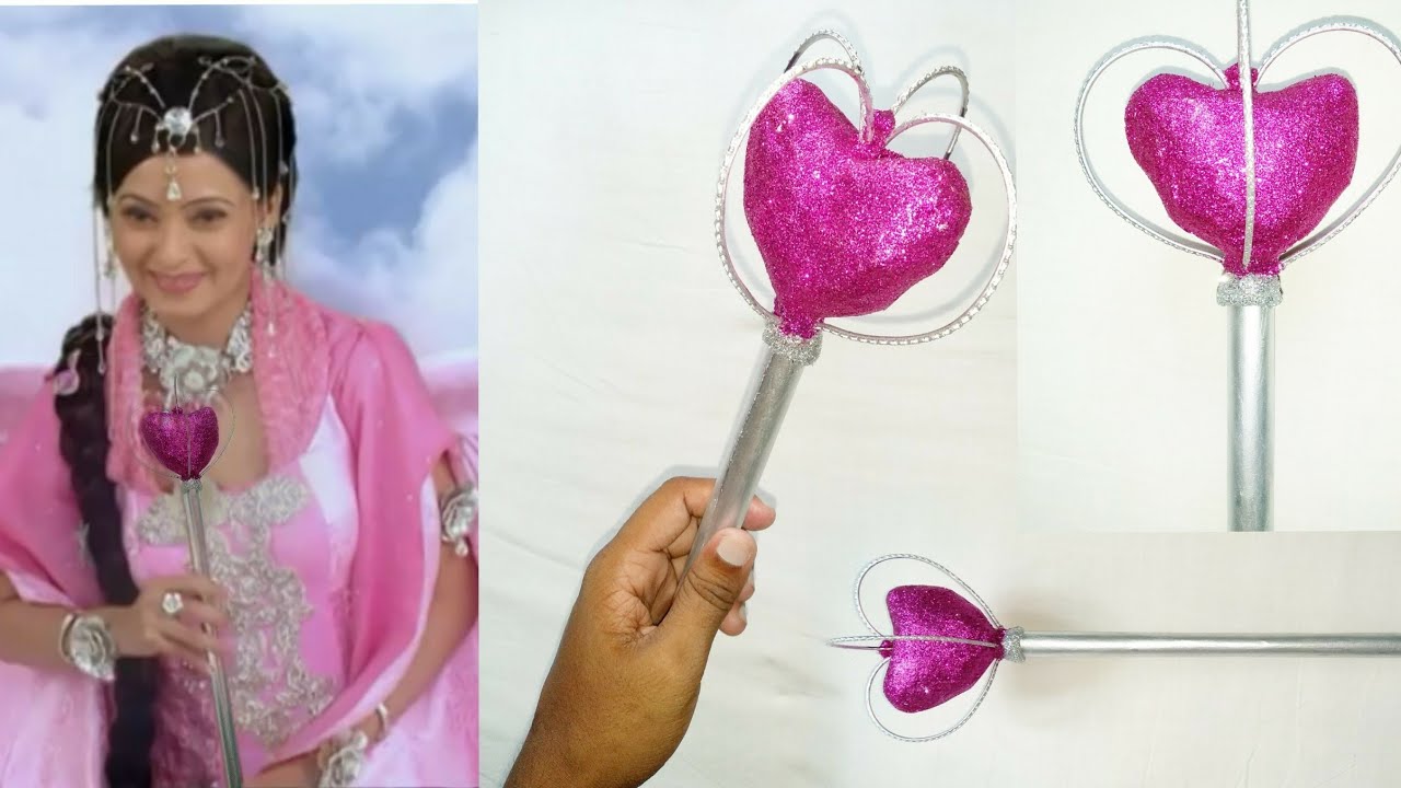 How To Make Baal Pari Jaadui Dand ( Magic Stick) || Paper Easy Diy || Home Made