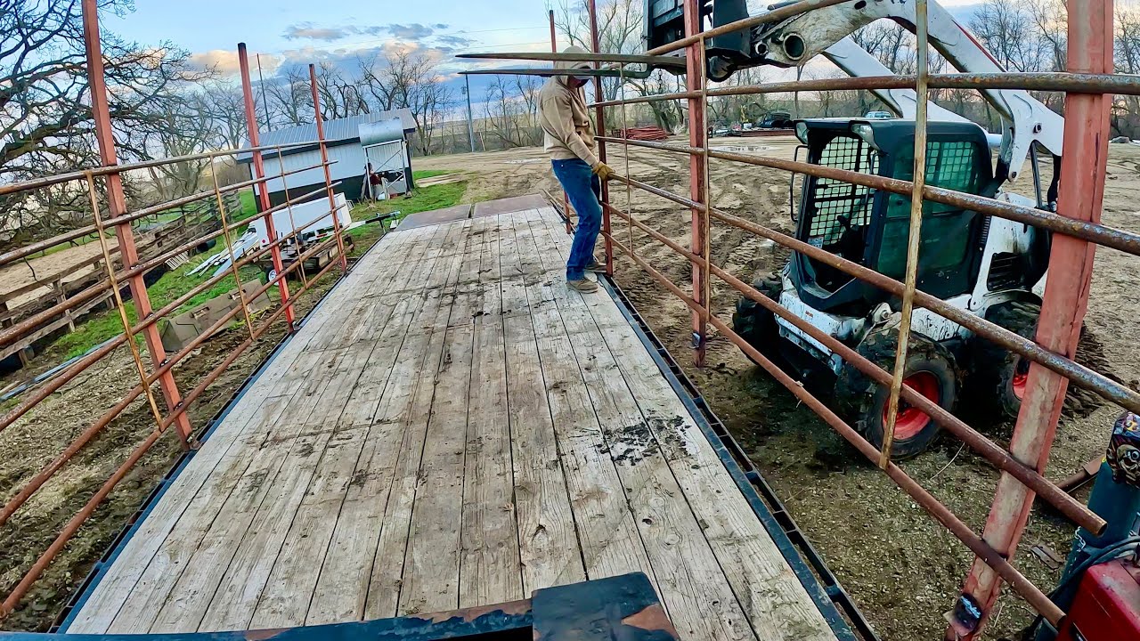 Turning A Flatbed Into A Cow Hauler?!?