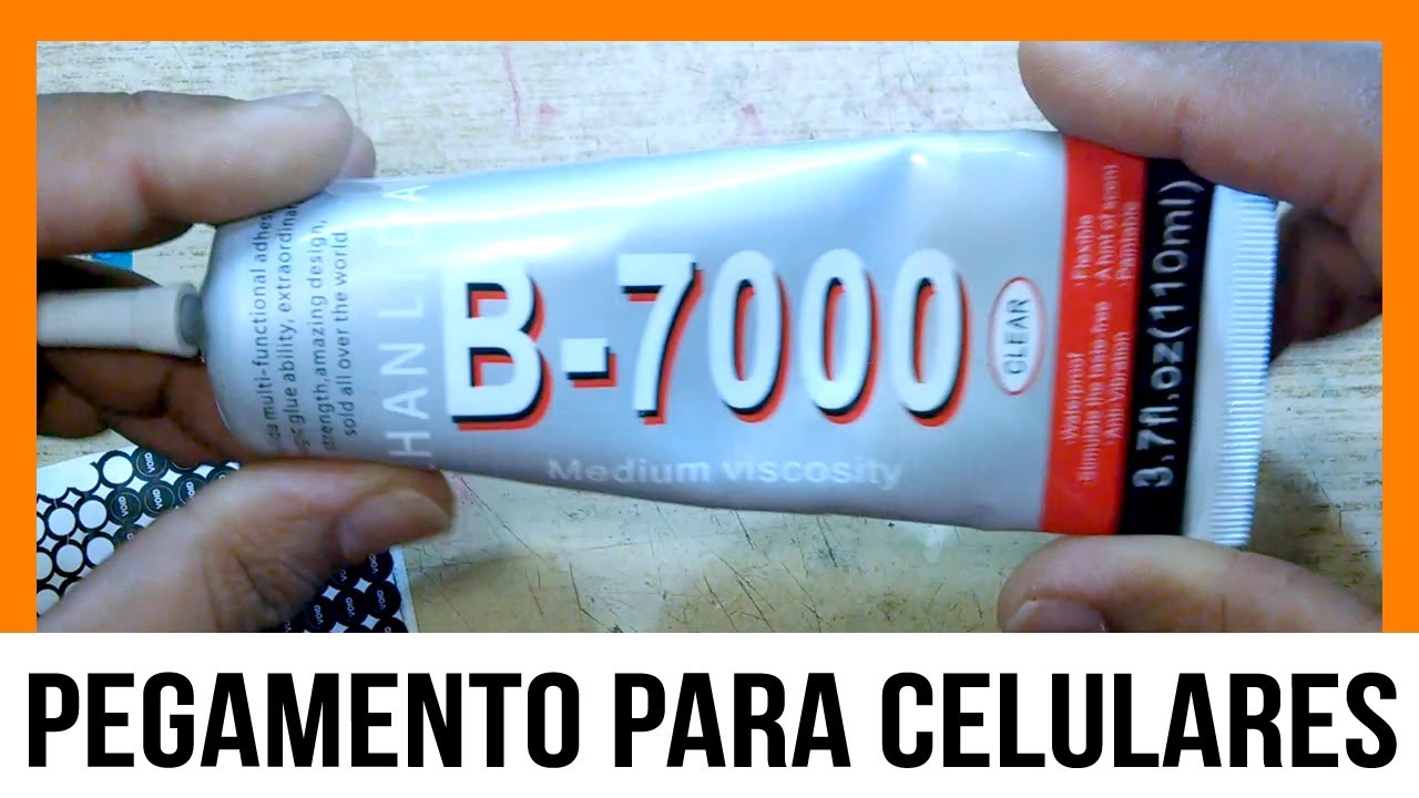😱Pegamento B7000 /E6000, para PEGAR TOUCH y pantalla celulares, COMO SE USA