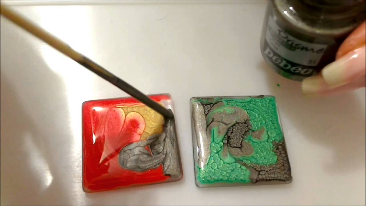 tutorial pebeo prisme fantasy per ciondoli bijoux