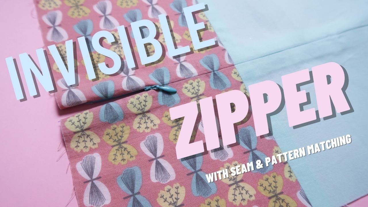 How to Sew a Perfect Invisible Zipper (w/ Pattern & Seam Matching) | Paige Handmade