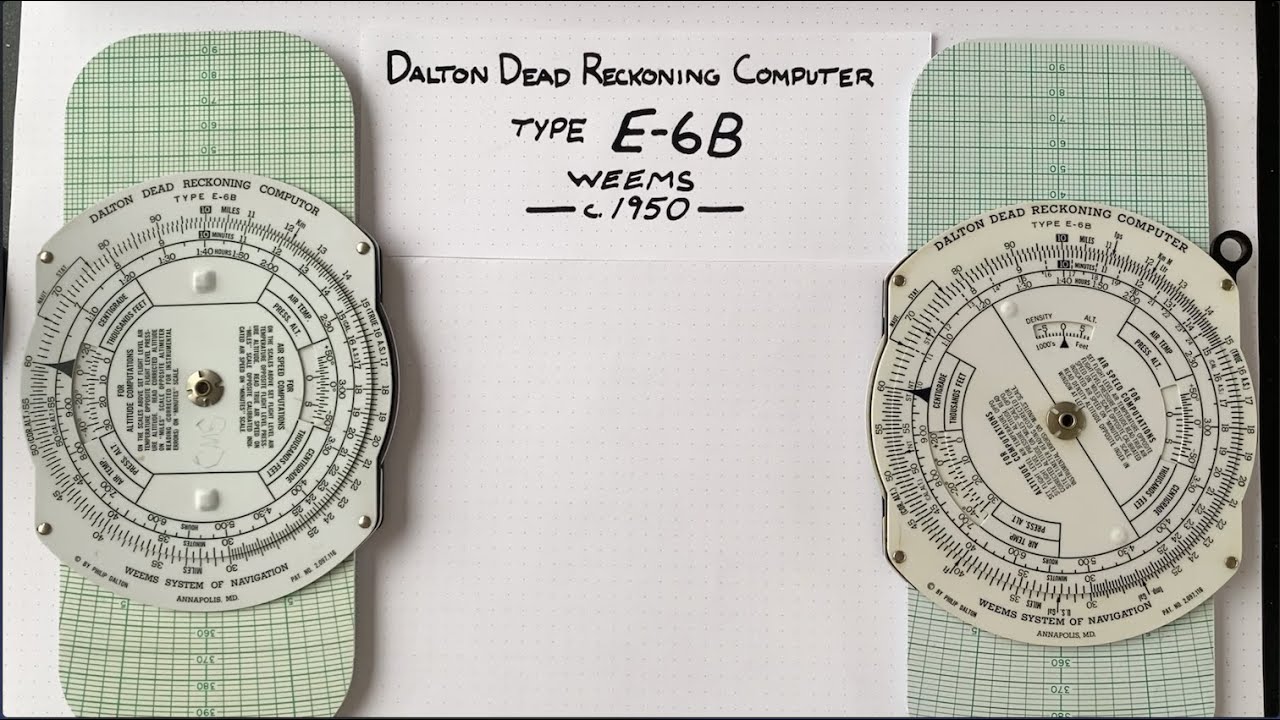 Weems System of Navigation Dalton Dead Reckoning Computer Type E-6B (1950): Density altitude