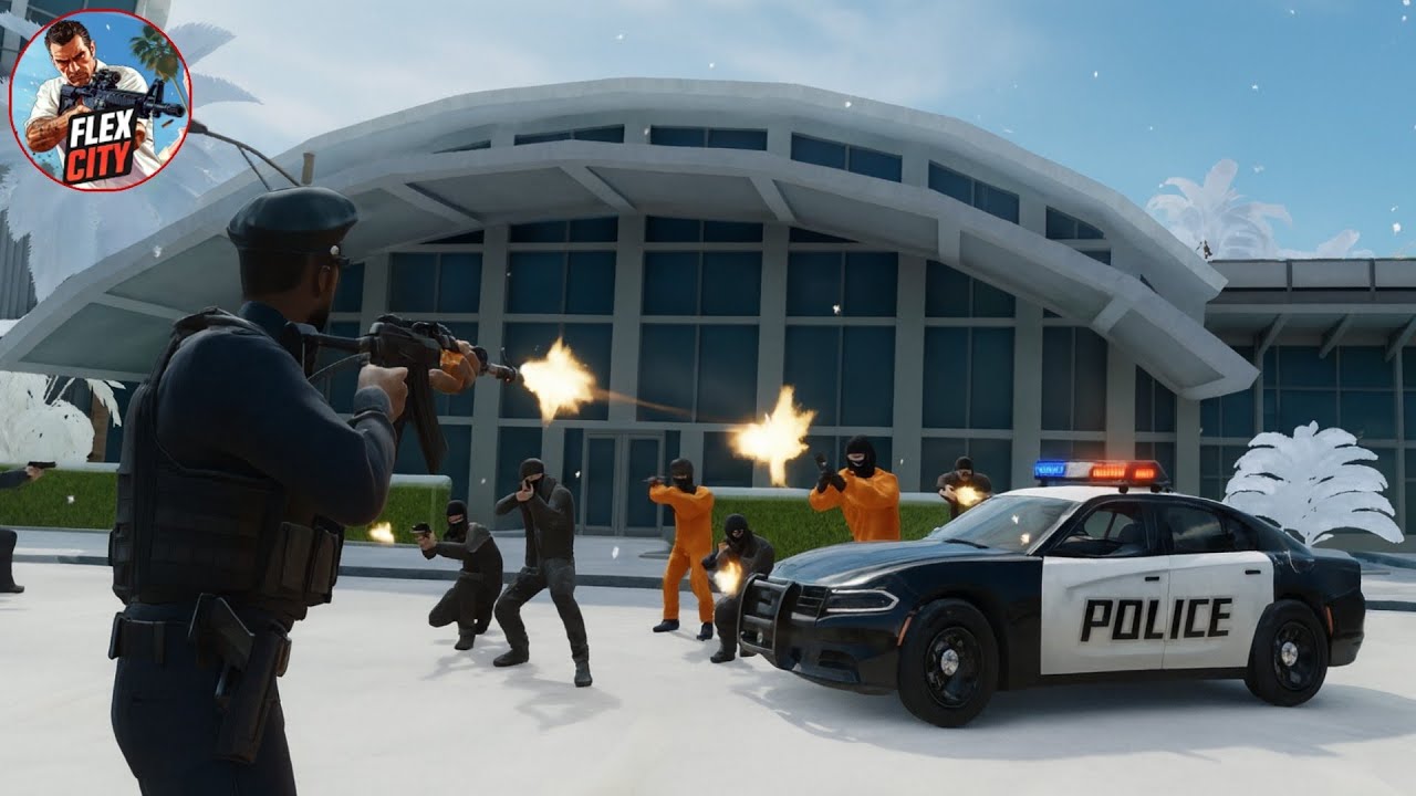 Flex city 1 policeman vs unlimited criminals 