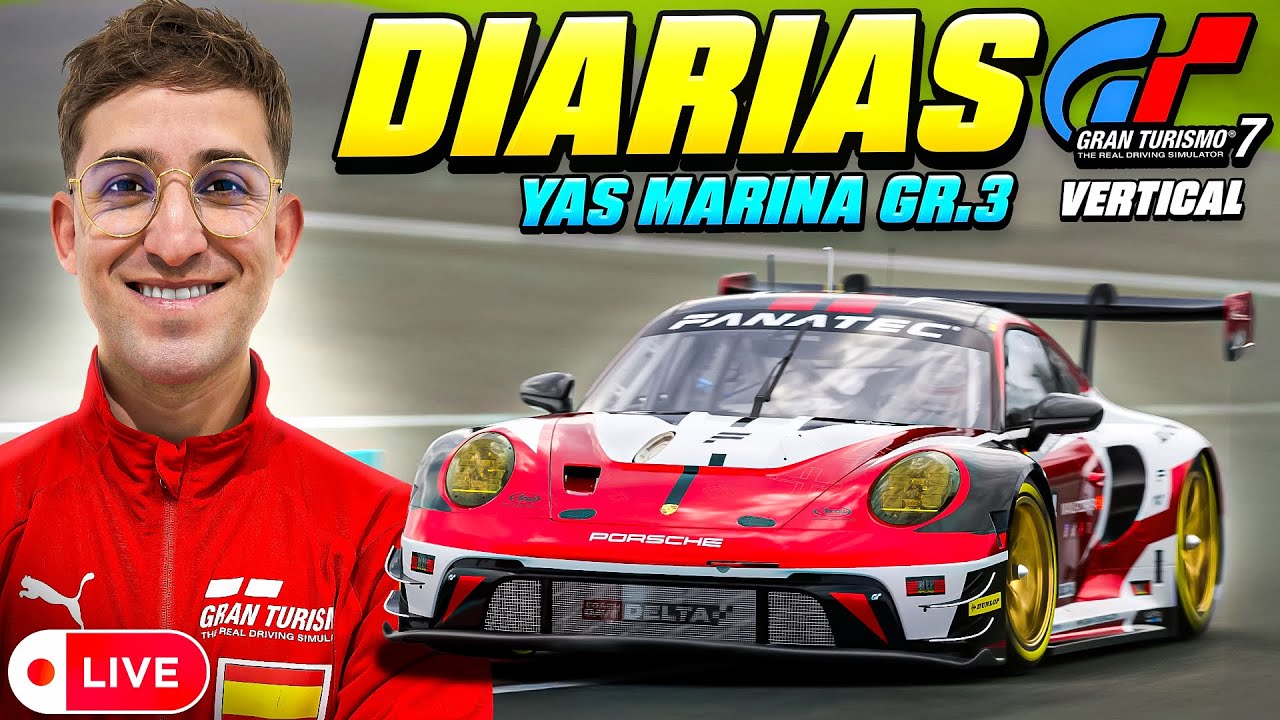 🔴Yas Marina GR.3 en la Diaria C de Gran Turismo 7