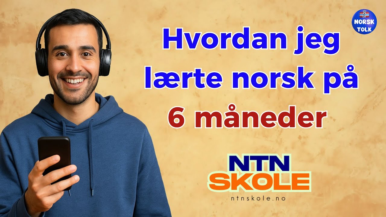 Hvordan jeg lærte norsk på 6 måneder | Ekte historie + tips for deg som lærer norsk