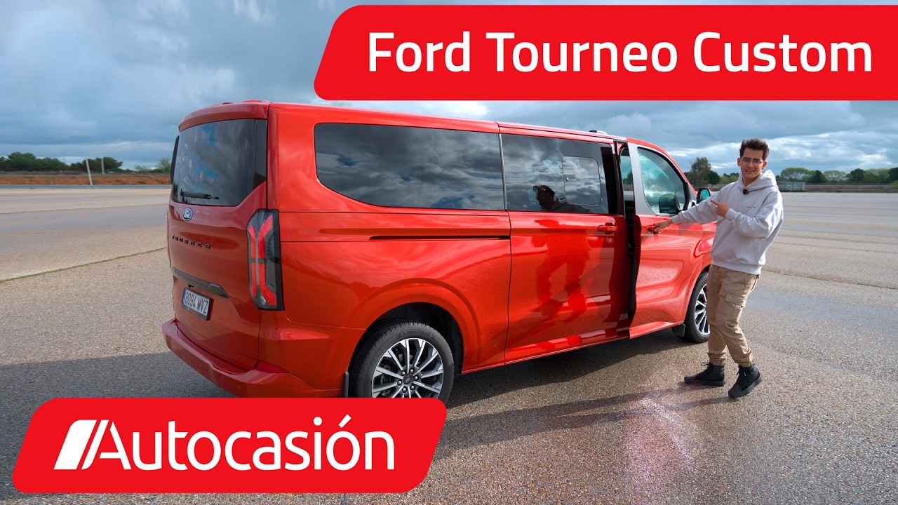 Probamos la nueva Ford Grand Tourneo Custom 2025
