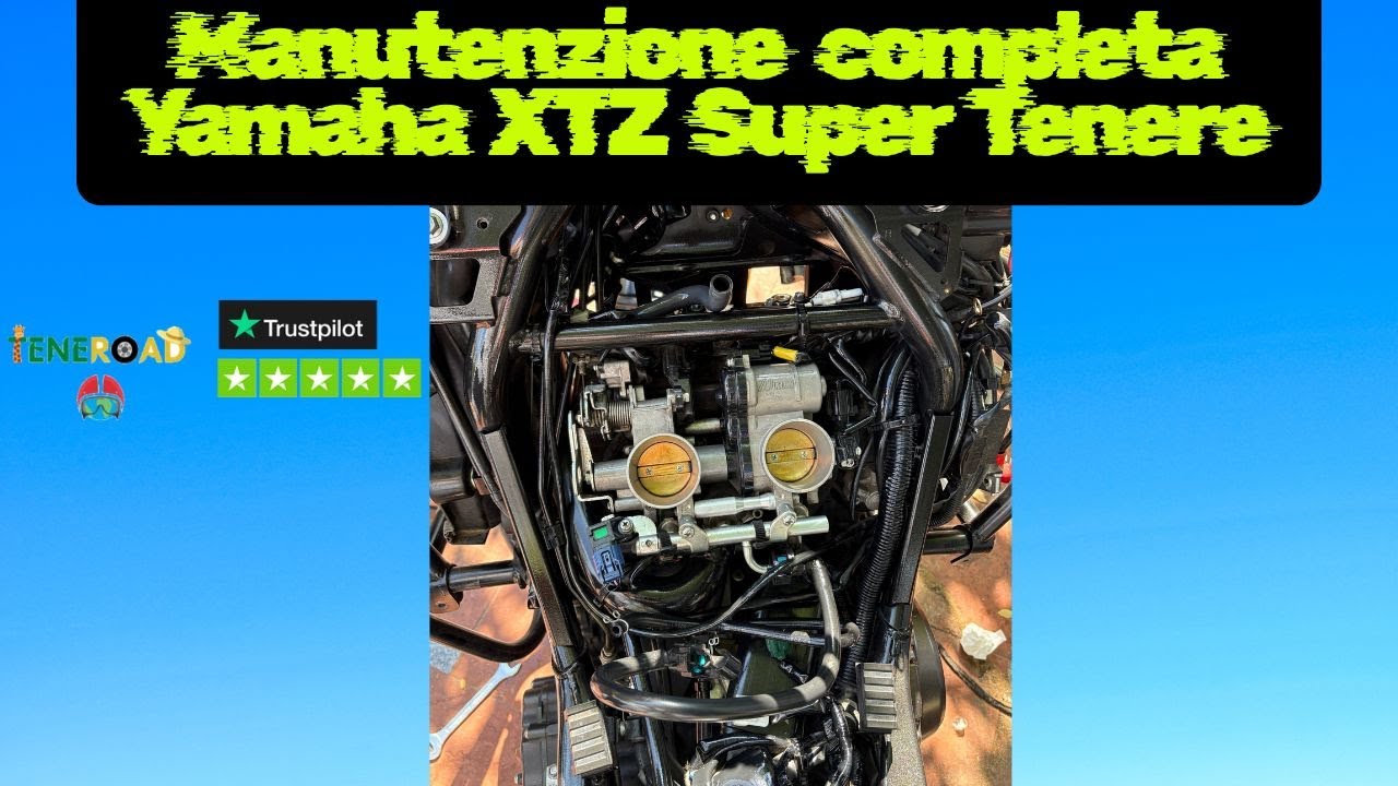 Manutenzione e preparazione Yamaha XTZ Super Tenere 1200 per il viaggio nel Pamir.