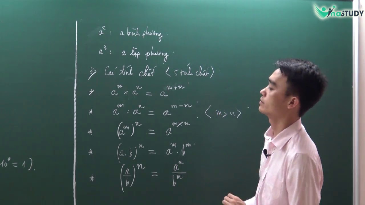 [Toán lớp 6]  - Lũy thừa với số mũ tự nhiên - Thầy Nguyễn Thành Long