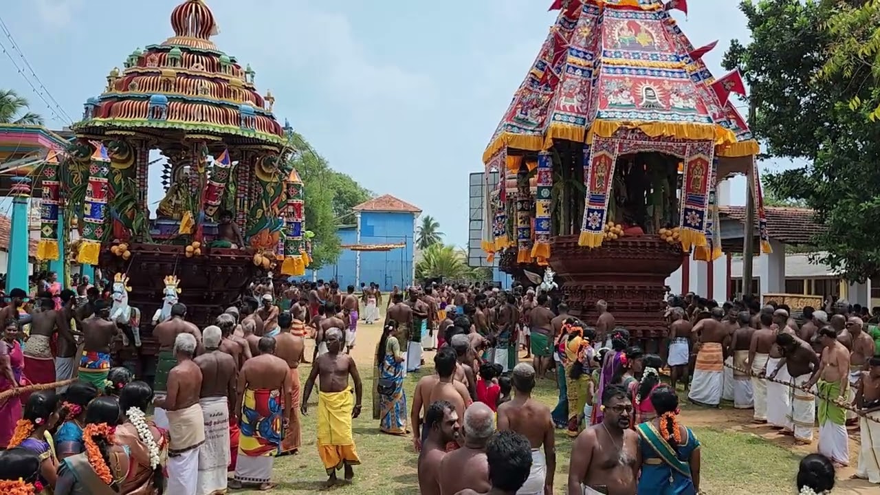 தேர்த்திருவிழா 15ம் திருவிழா பகல் -- ௨௦௨௫  (2025) | வல்வெட்டித்துறை சிவன் கோவில்