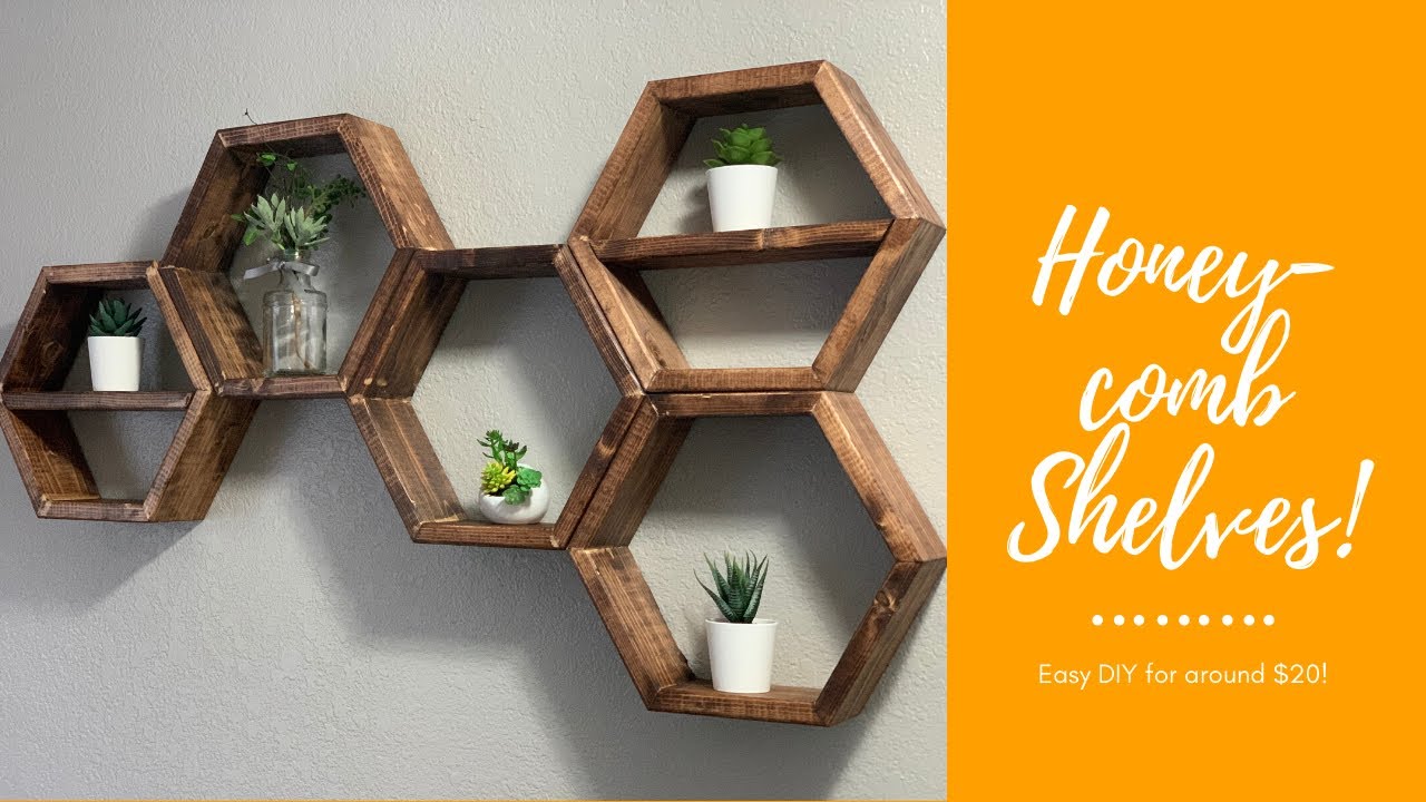 Hexagon “Honeycomb” Shelves