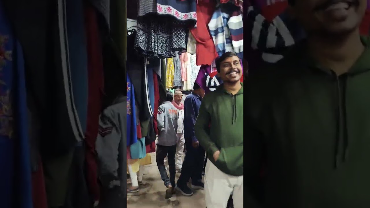 कोलकाता बड़ा मार्केट में कितना सस्ता ब्रांडेड कपड़ा मिल रहा है यार...🤔😲🧐
