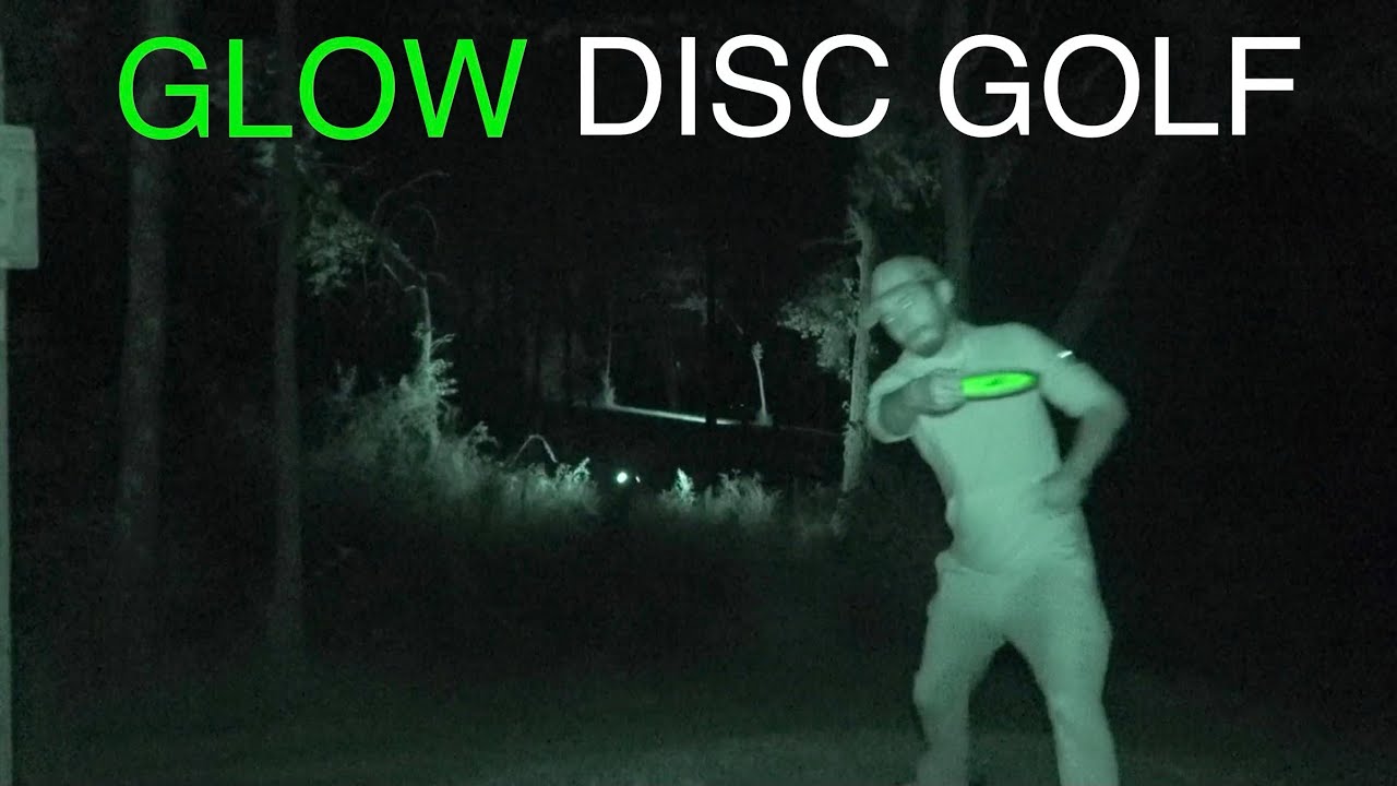 Glow Disc Golf With Night Vision Looks INSANE