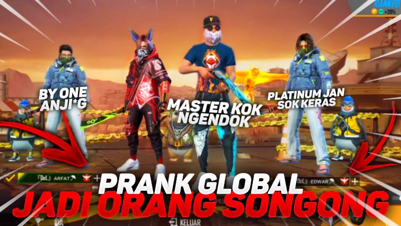 PRANK GLOBAL JADI ORANG SONGONG!! MALAH KETEMU BOCIL MASTER SONGONG BANGET!?