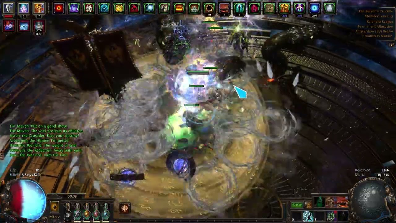 POE 3.19 Holy Relic 205% Quant Elderslayers