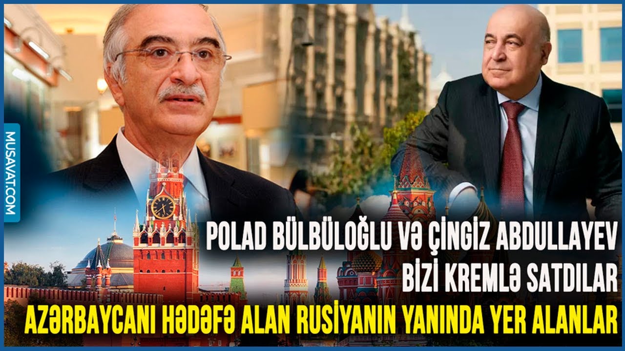 Polad Bülbüloğlu və Çingiz Abdullayev bizi Kremlə SATDILAR – şok görüntülər “Canlı debat”da