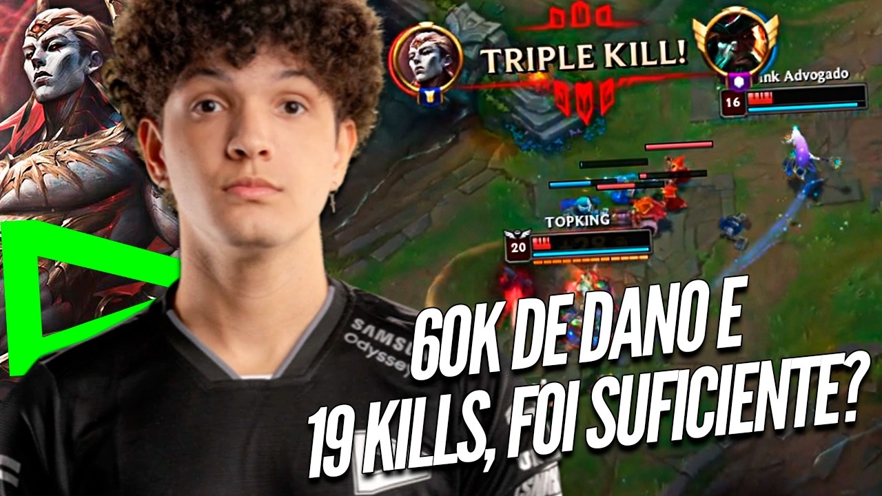 LOUD XYNO FEZ O IMPOSSIVEL PARA TENTAR CARREGAR ESSE JOGO, 1V9 TOTAL - TREINO FINAL do CBLOL 2026