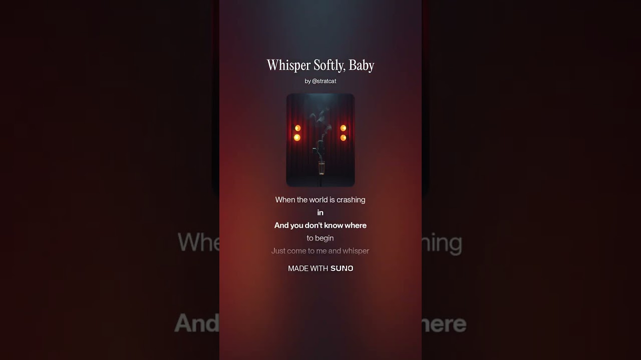 Whisper Softly, Baby