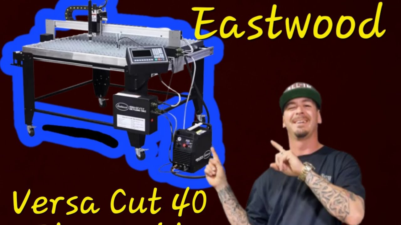 Assembling Eastwood Versa Cut 40 cnc plas table 4x4.