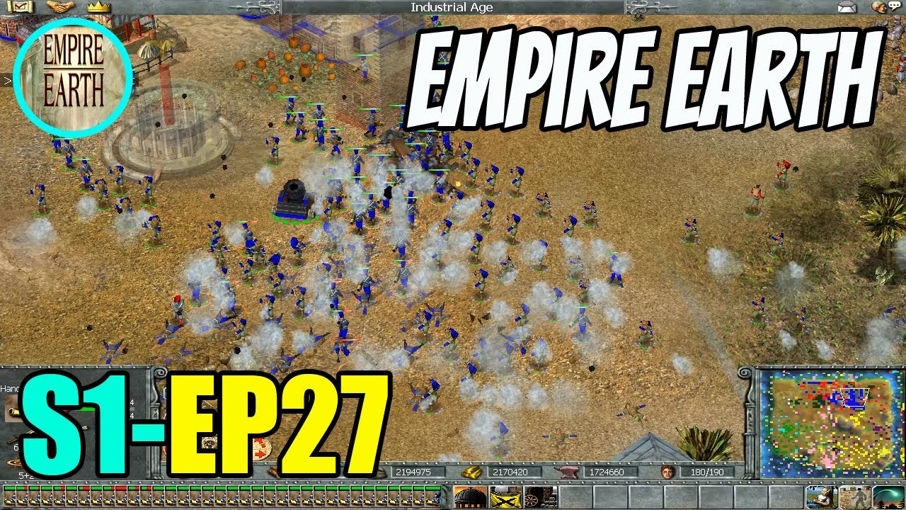 EMPIRE EARTH S1-EP27 INDUSTRIAL AGE BRUTAL ATTACK TURNED INTO ABSOLUTE DESTRUCTION!