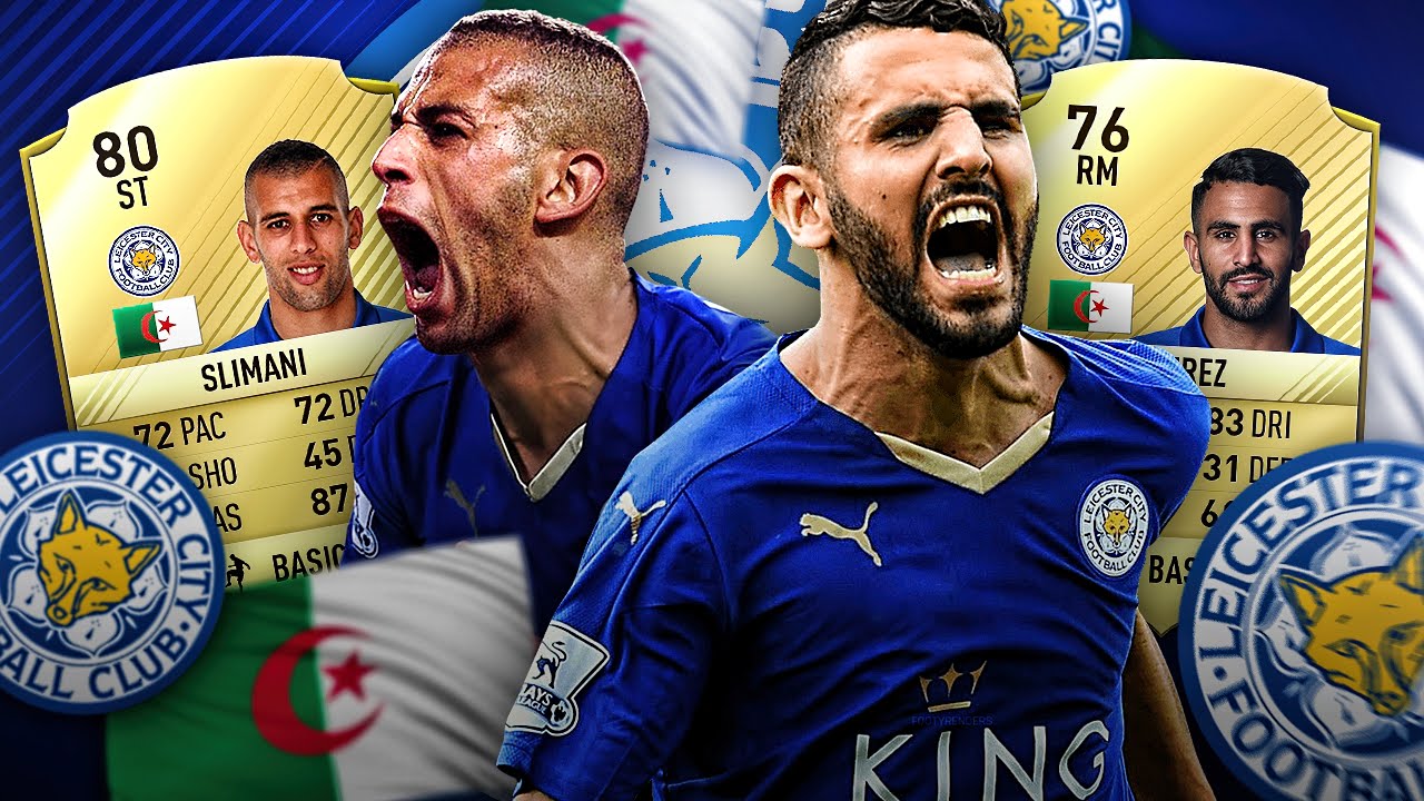 OMG LEICESTER CITY SLIMANI AND MAHREZ THE BEST BPL FIFA 17 HYPERLINK SQUAD! FIFA 16 ULTIMATE TEAM
