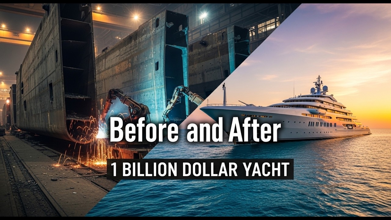 From Raw Steel to Mega-Mansion: The Incredible Shipbuilding & Factory Process