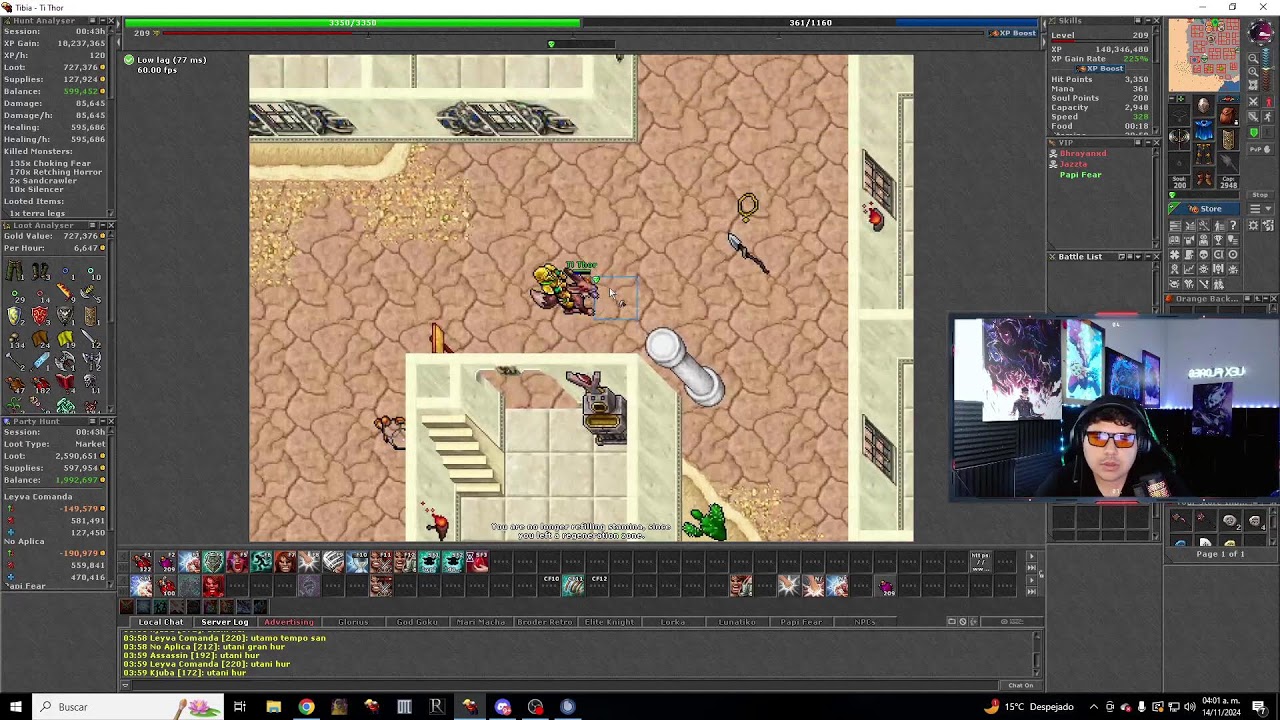 HEGALOT Full levelsi&ntilde;o y una que otra pekeada