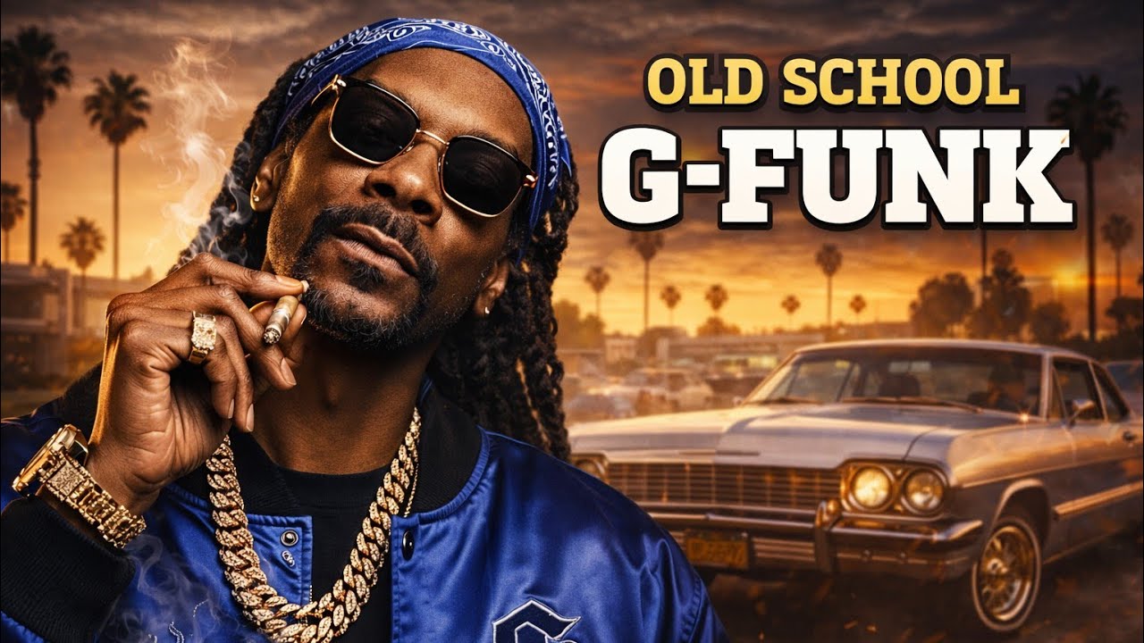 Hip hop old school G-funk || sunset hit the chrome #snoopdogg 