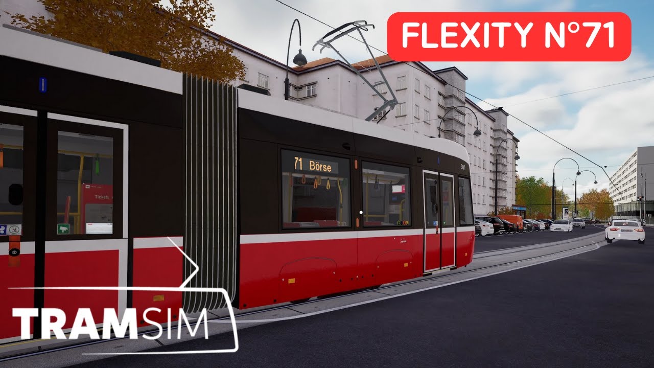TramSim Vienna Line 71 - Flexity | ITA