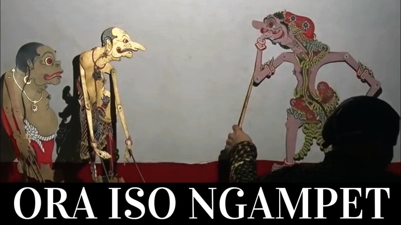 Anggere esih ngguyu tak jejeli sendal..!! Bagong ora terima di ece Patih prabuto, Petruk nggleleng