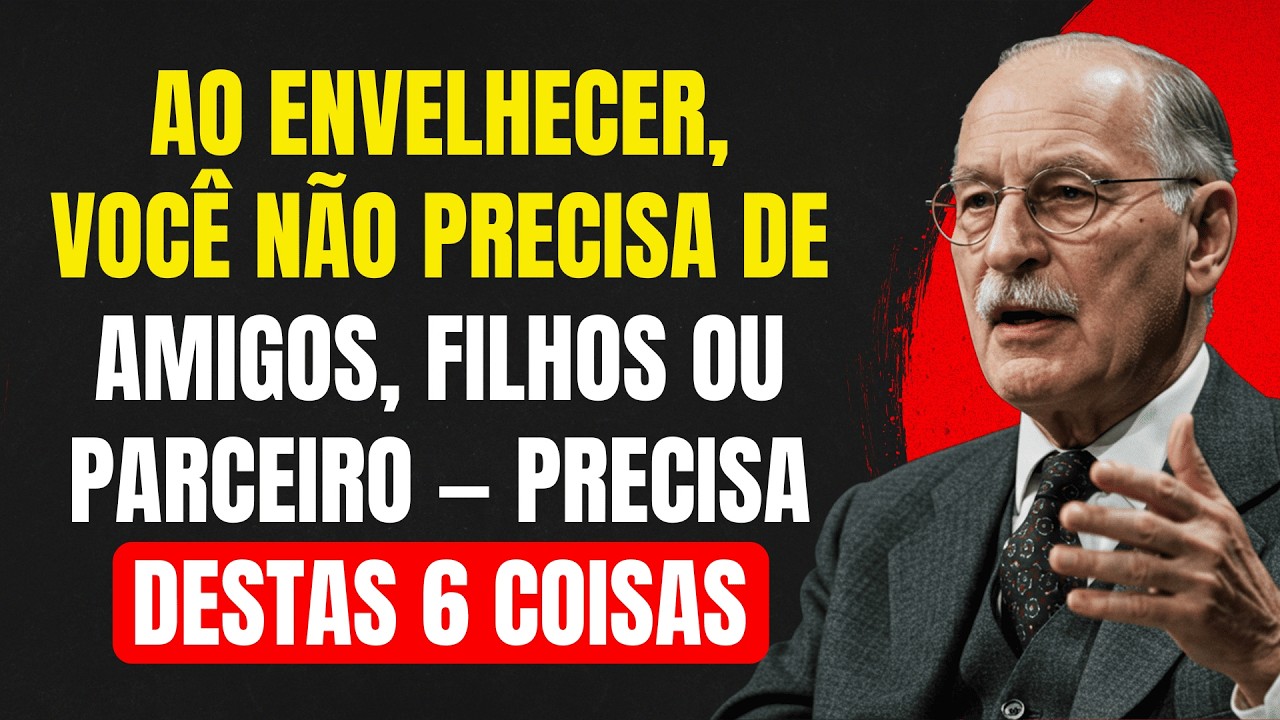 6 PRINCÍPIOS de Carl Jung para ENVELHECER FELIZ e FORTE - Psicologia e Filosofia