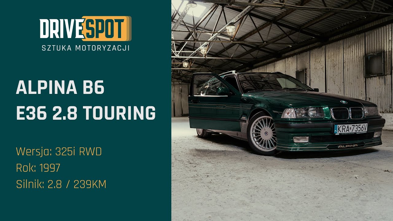 Powrót do lat 90' - Alpina B6 E36 2.8 Touring