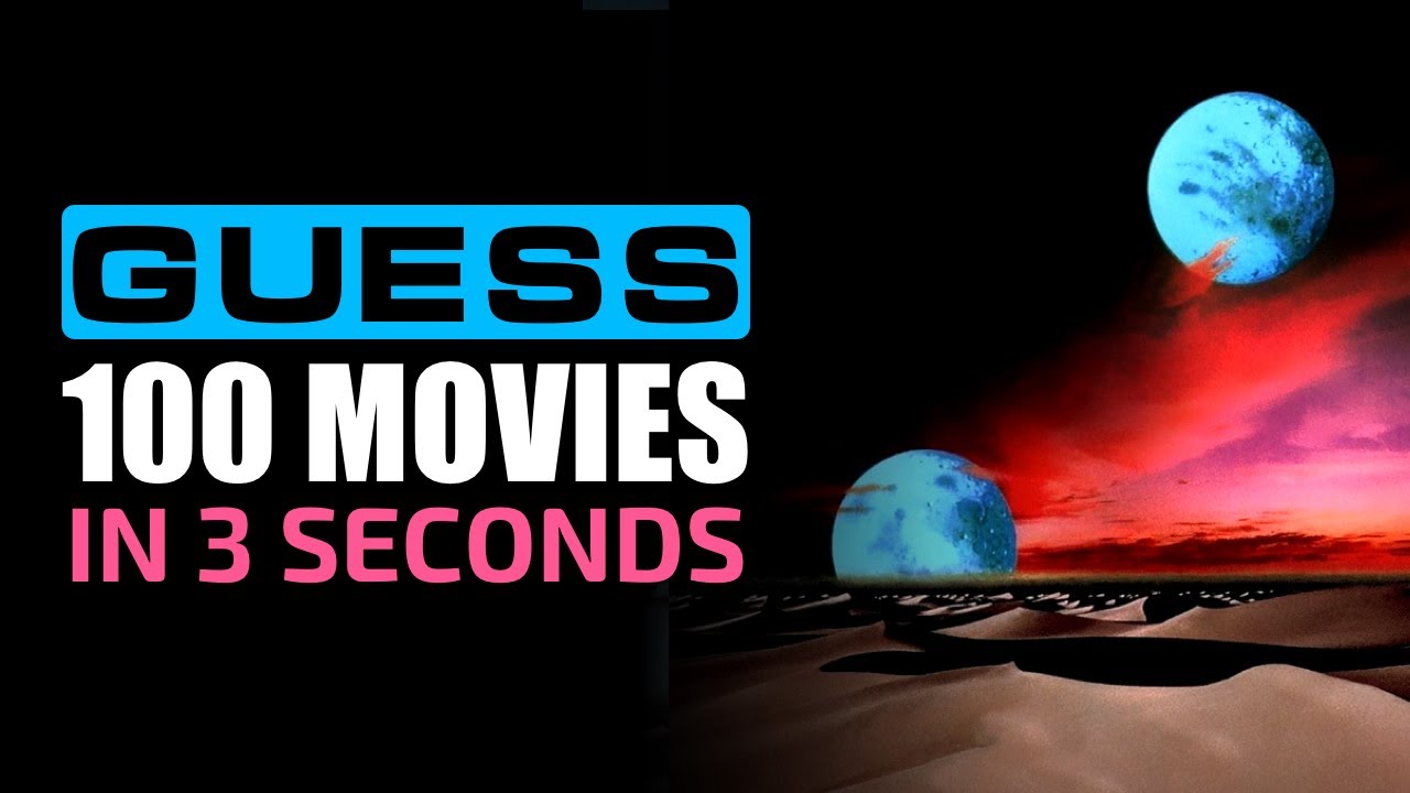 Guess the Movie Poster in 3 Seconds | 100 Movies Quiz