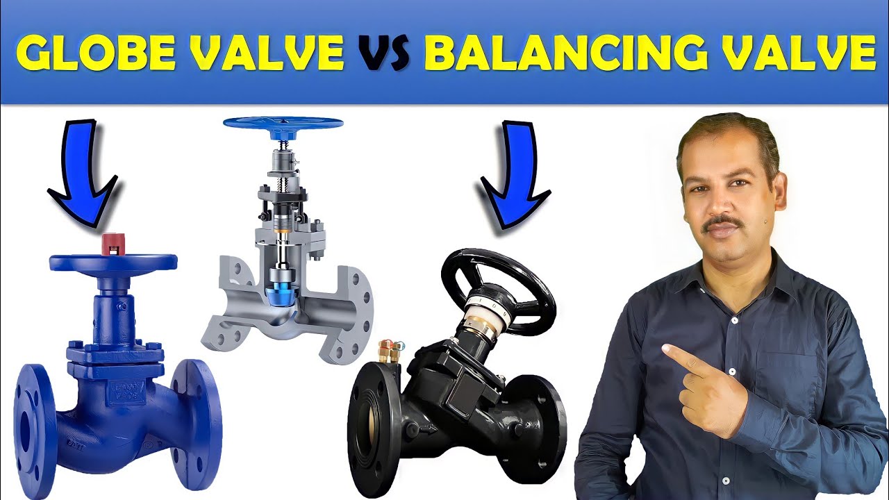 Globe valve Vs Balancing valve | HVAC | in Urdu/Hindi