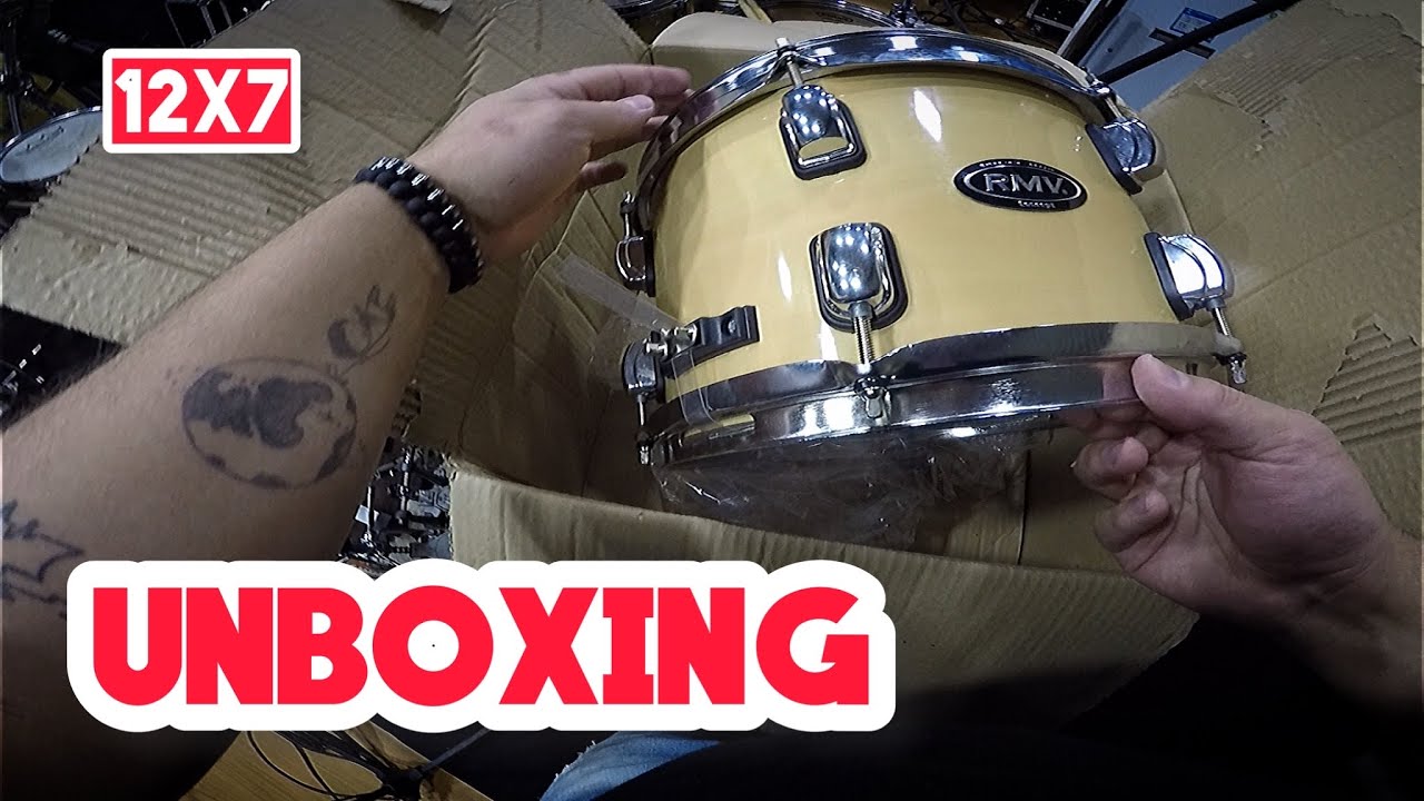 UNBOXING CAIXA RMV CONCEPT 12x7