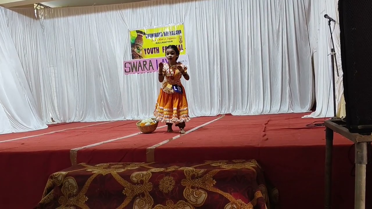 Adu second in folk dance😍 Poov veno song @chinamaya vidyalaya