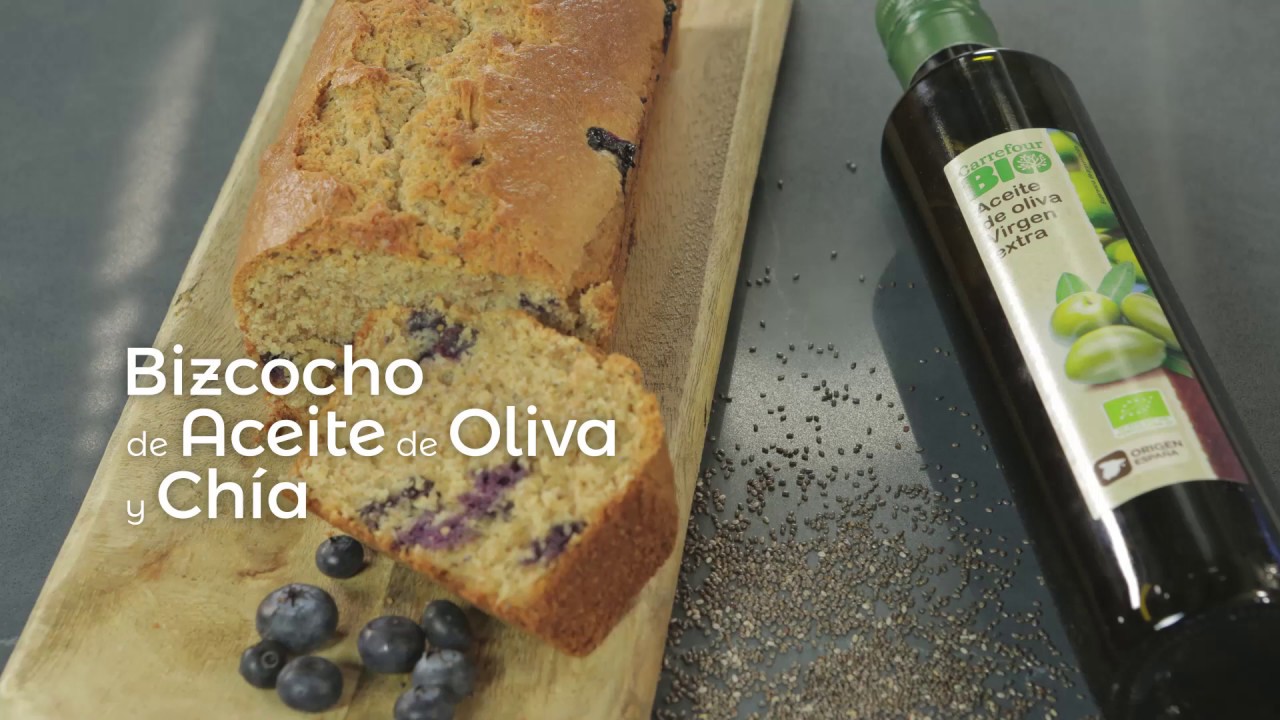 Bizcocho de Aceite de Oliva con Chia | Carrefour Espa&ntilde;a