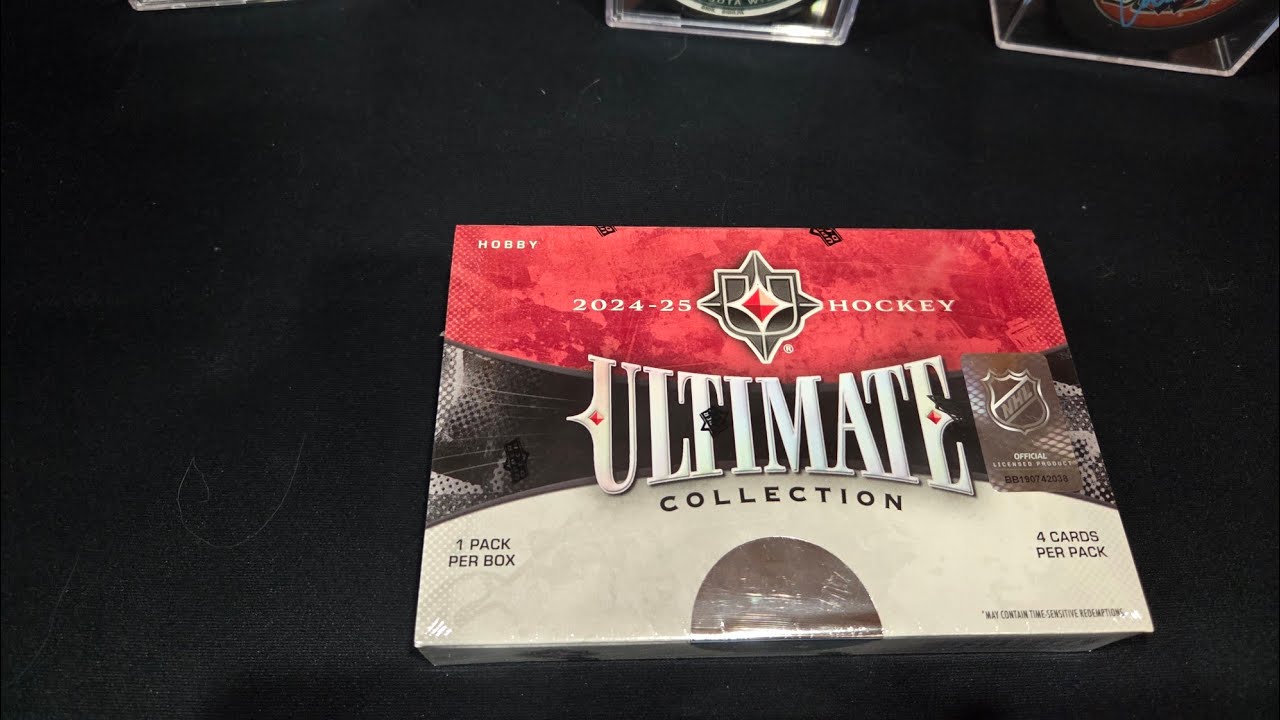 2024-25 Ultimate Hockey - 3 Auto Box