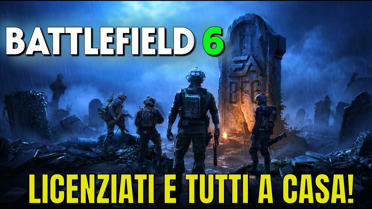 BATTLEFIELD 6 È UFFICIALMENTE MORTO.(VE LO AVEVO DETTO!)
