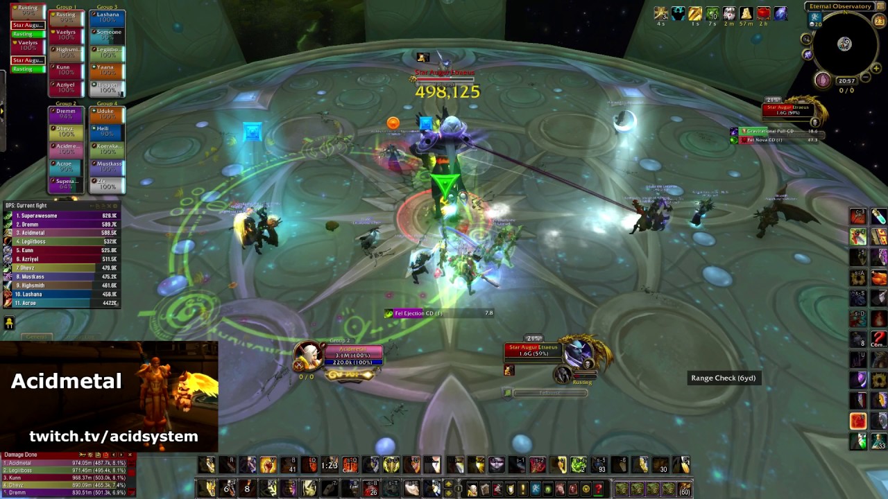 Nighthold Heroic - Star Augur Etraeus - (Retribution Paladin)