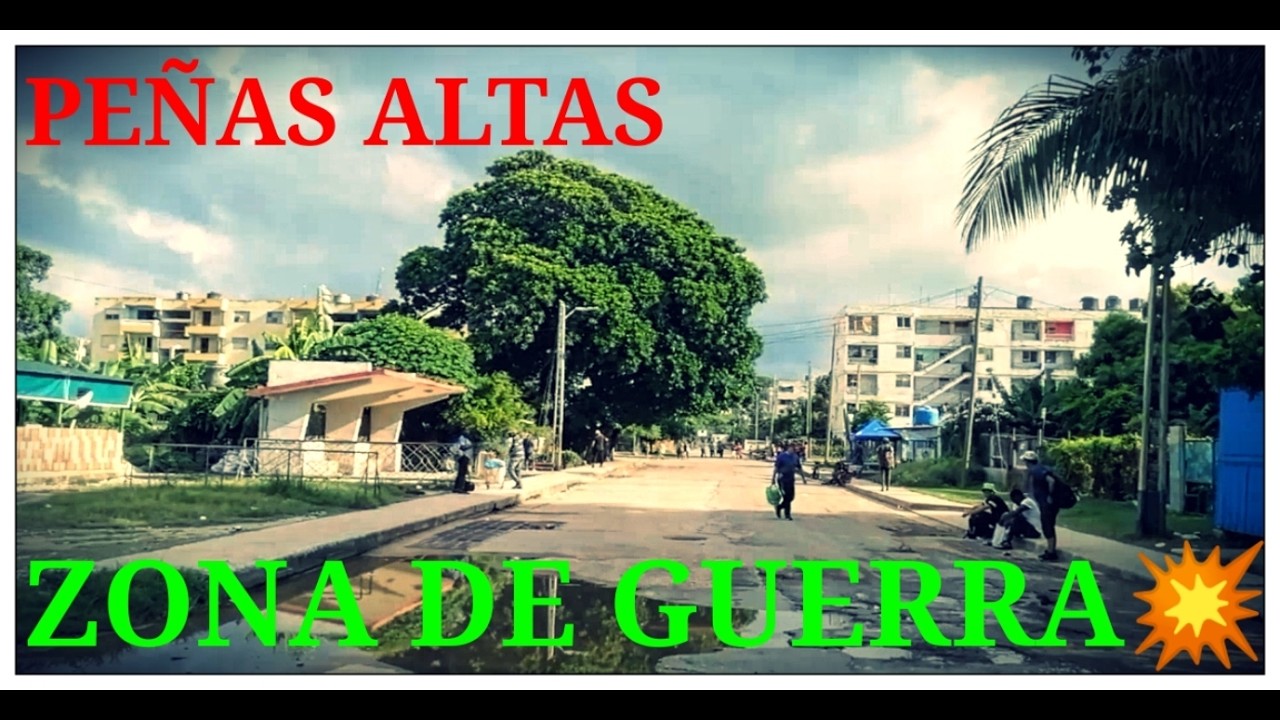 PEÑAS ALTAS _ Aquí está la PARADA de ÓMNIBUS más PELIGROSA🔪dé CUBA 🇨🇺 Aquí PROBLEMAS todos los días!