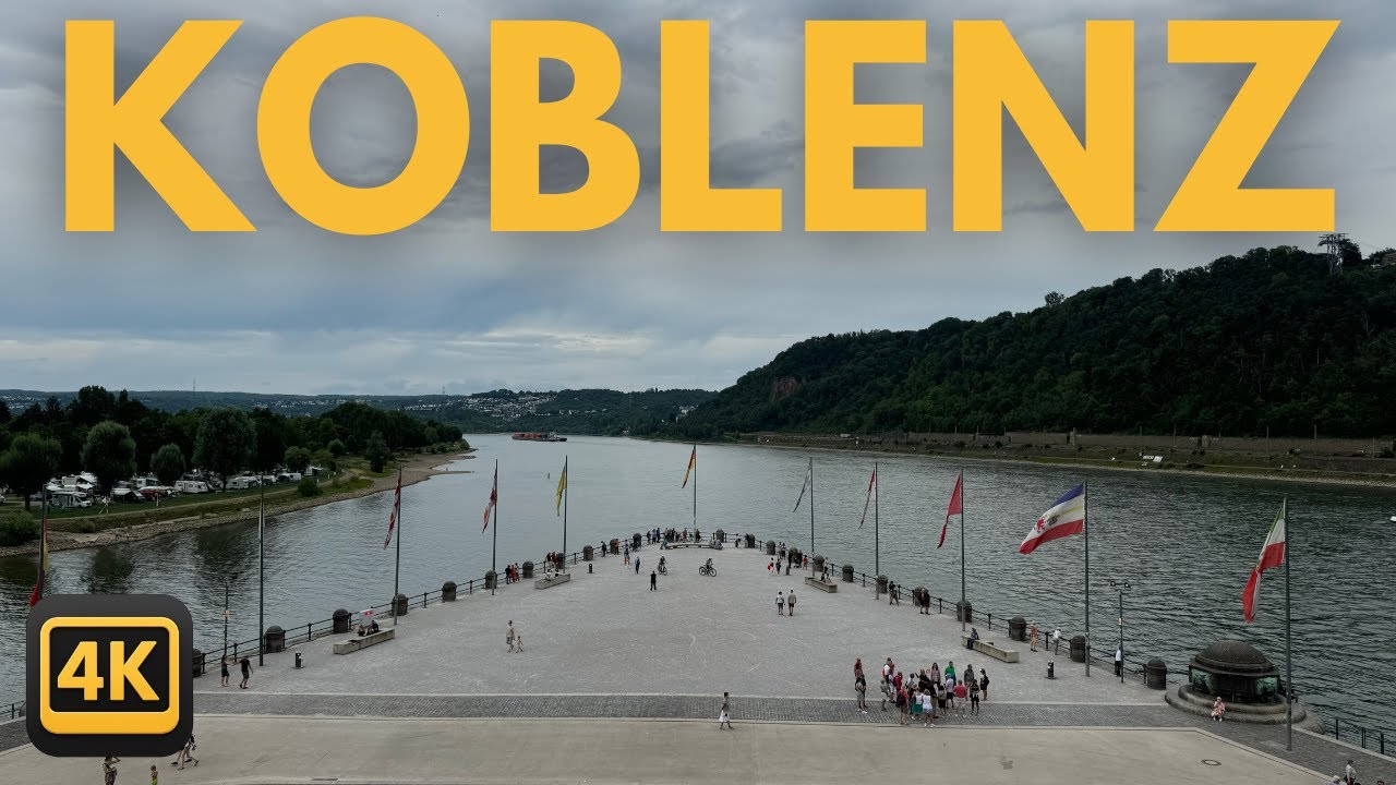 Germany Spring Walk, Koblenz,  Europe, North Rhine Westphalia, Walk with Me