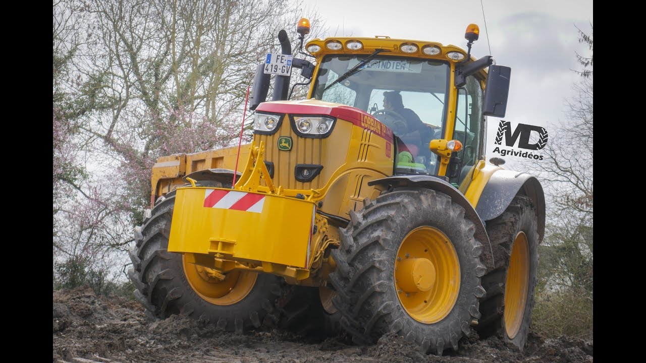 Jaune Deere x3 | Démolition de piscine | Lorban Tp