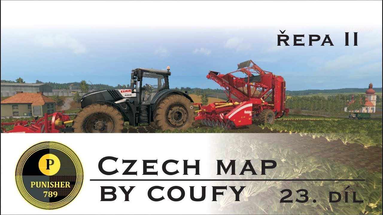 FS17 Czech map by Coufy 23. díl (sklizeň řepy pokračuje...)
