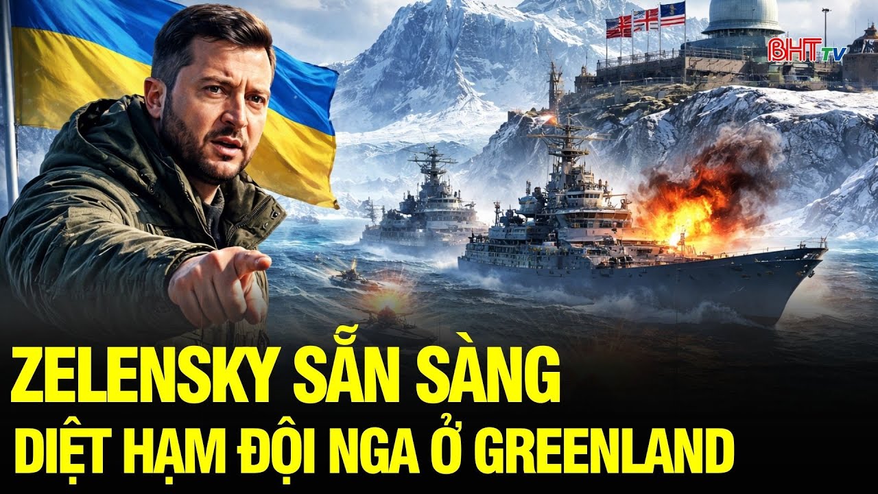 Nóng: Ukraine sẵn sàng đánh chìm tàu Nga gần Greenland