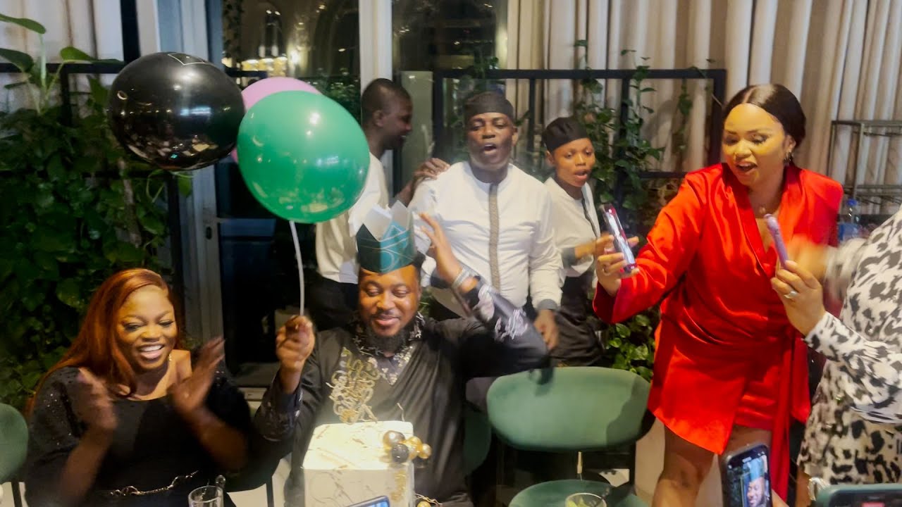 Double surprise birthday from MRS NOSA REX and celebrities | Nosa Rex | Funke Akindele / Mike godson