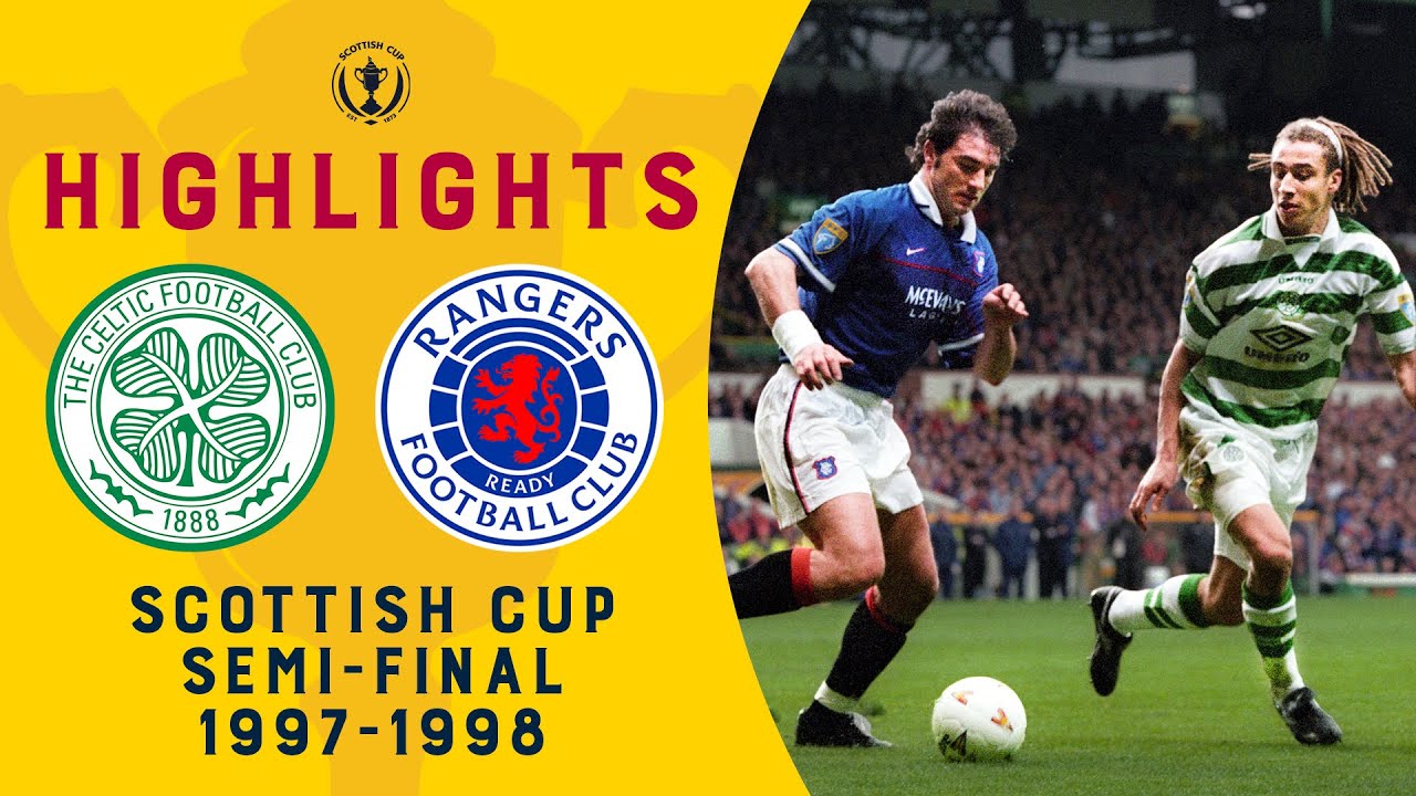 Celtic 1-2 Rangers | 90's Old Firm Classic! | Scottish Cup Semi-Final