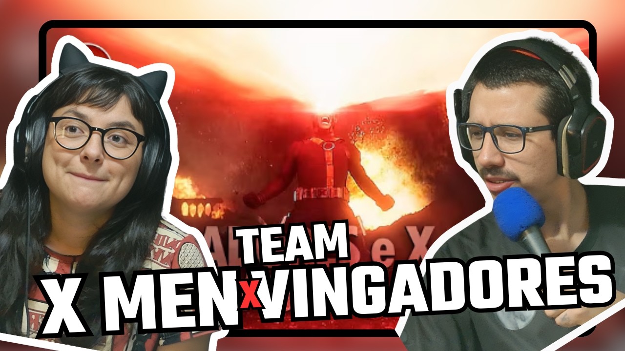 REACT: A RELAÇÃO INSTÁVEL ENTRE VINGADORES E X-MEN 😬💥 do canal Nerd All Star