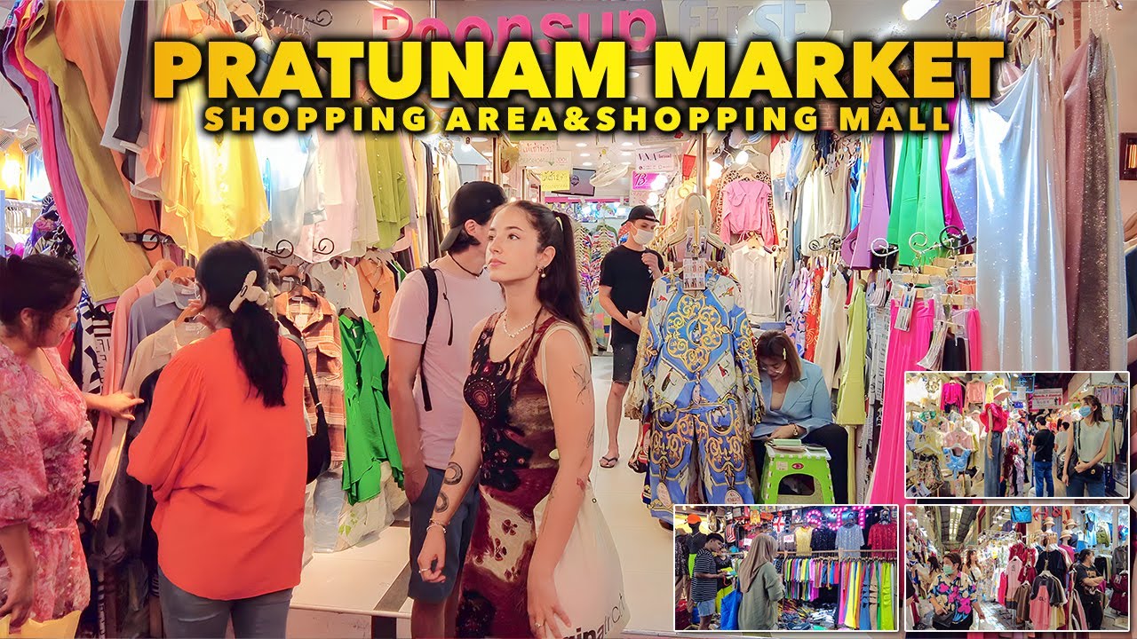 Pratunam Market / Enjoy Market in Bangkok!  / February 2024